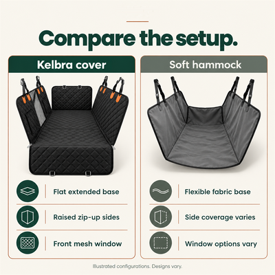 Kelbra Hard-Bottom Dog Seat